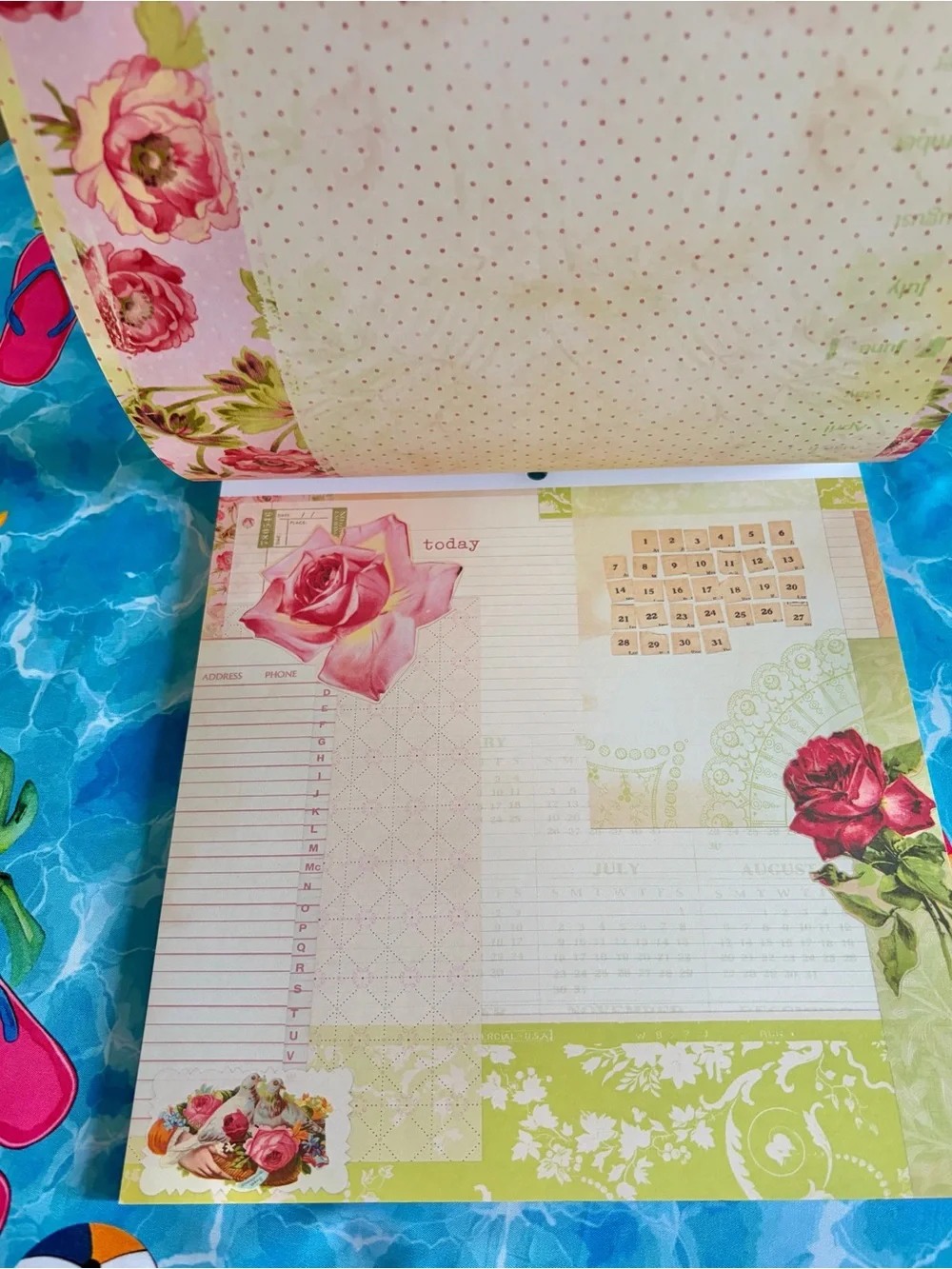K&Company Scrapbooking Paper Pad Cut N Paste 12x12 K & Co
